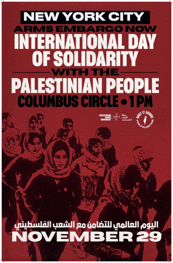 Nov 29 protest graphic